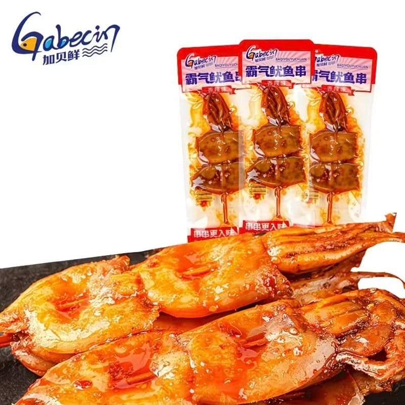 Iron plate squid skewers spicy squid 13g * 5 packs 65 g