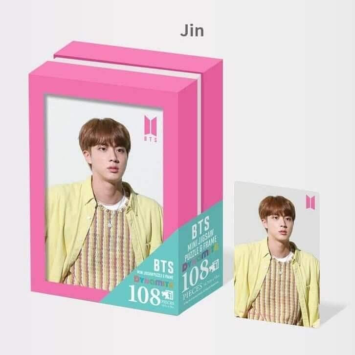 BTS Dynamite Puzzle 108 pieces Jigsaw Frame JIN 8 온스