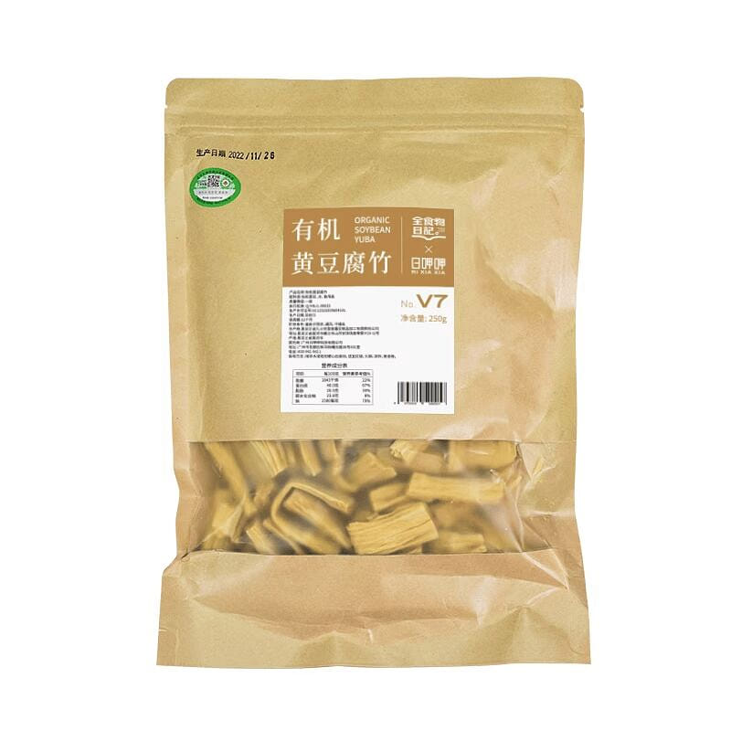 Whole Food Diary Organic Dried Bean Curd 250g 250 g