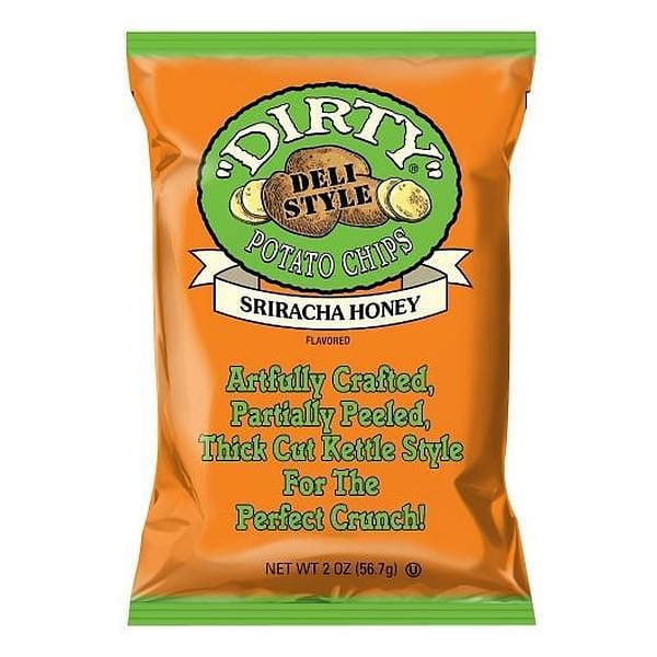 Dirty Kettle Chips Sriracha Honey 2oz 24ct 1 each