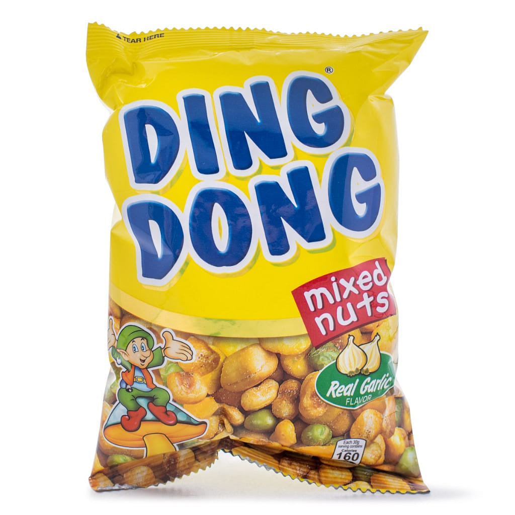 Ding Dong大蒜味ナッツミックス 100 グラム
