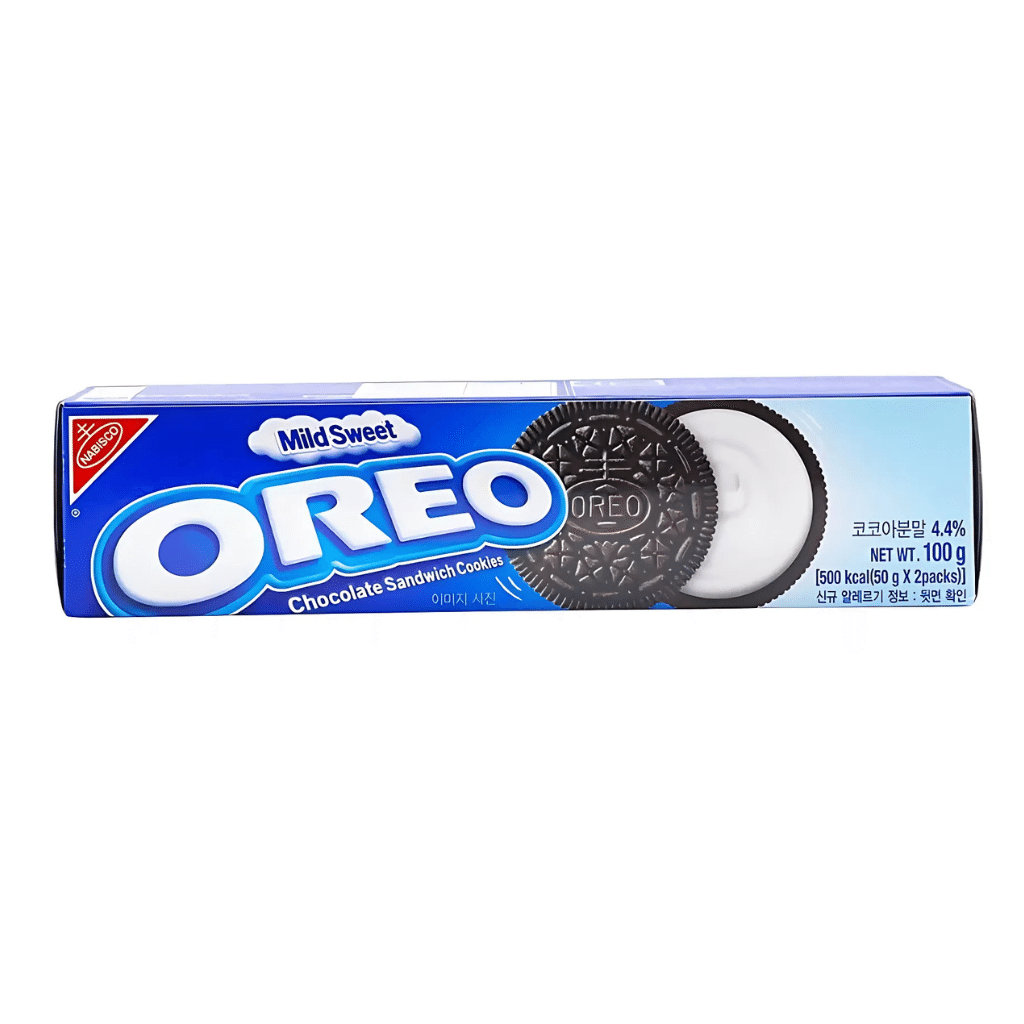 Nabisco Oreo Chocolate Sandwich Cookies Mild Sweet 3.53oz 1 개