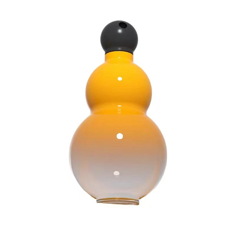Portable Gourd Portable EDC Kettle Chinese Style Give Gifts-Yellow 1 อัน
