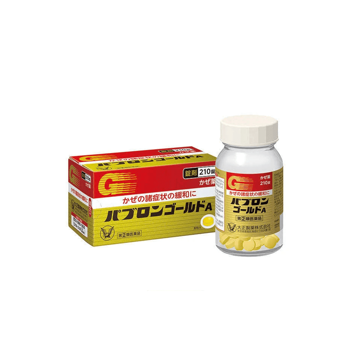 TAISHO Pabron Gold A 210pcs/ 1 bottle