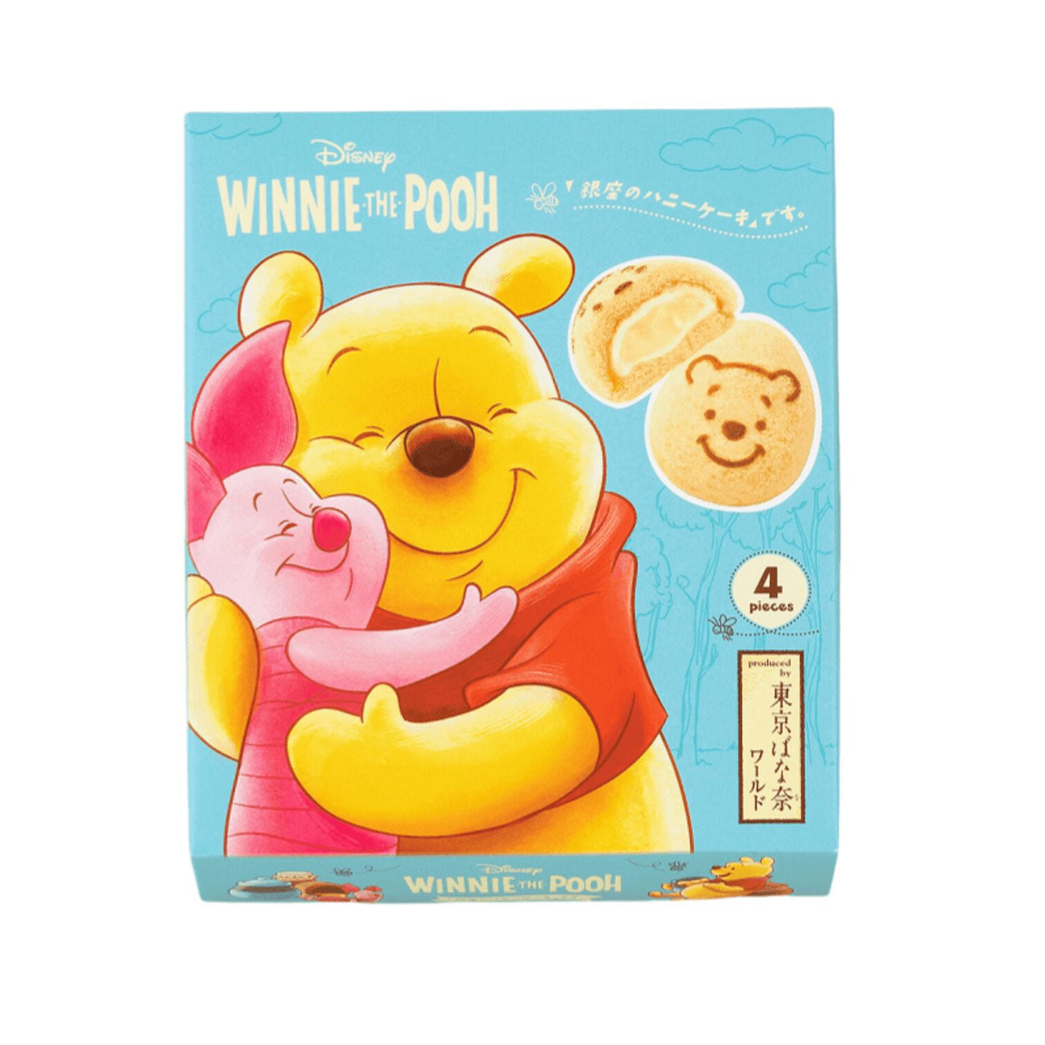 TOKYO BANANA Winnie Pooh Honey Banana Cake 4pcs 1 케이스