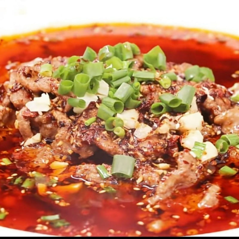 椒麻水煮牛 800 克