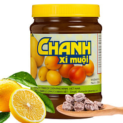 짠 자두 라임 절임 – 1병 1 개입