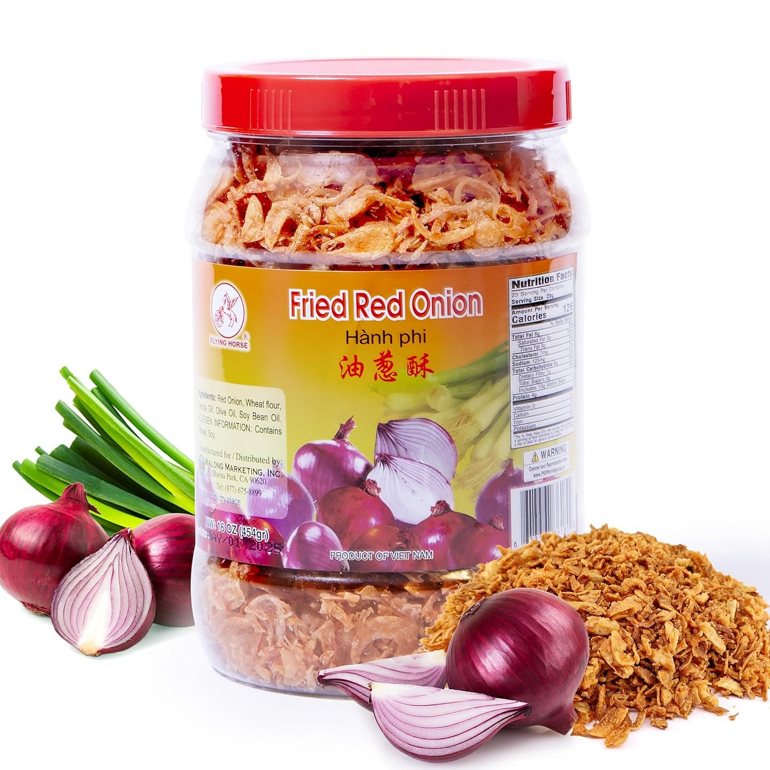 Flying Horse Crispy Fried Onion (Hanh Phi) 16 온스