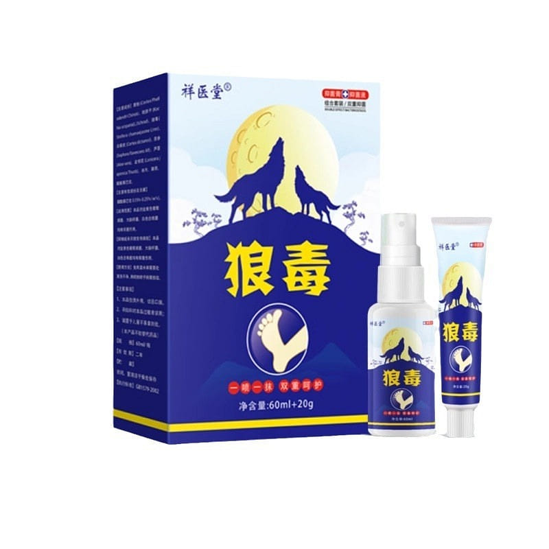 Wangwu Anti-fungal and Anti-itch Spray Cream 1 กล่อง