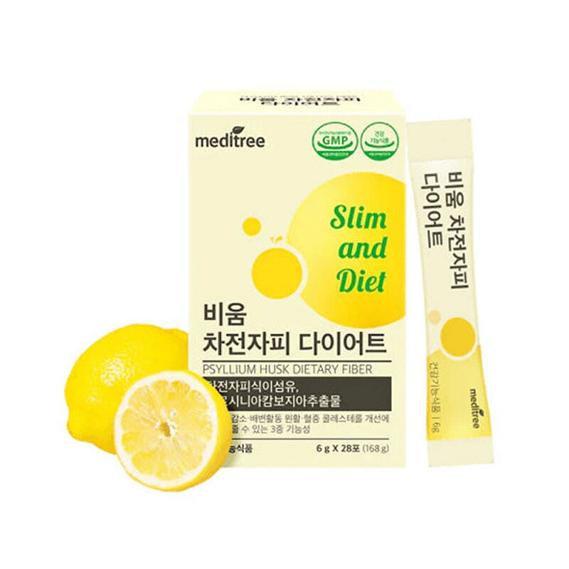 메디트리 비움 차전자피 다이어트 (6g x 28포) (노랑) 6 그램