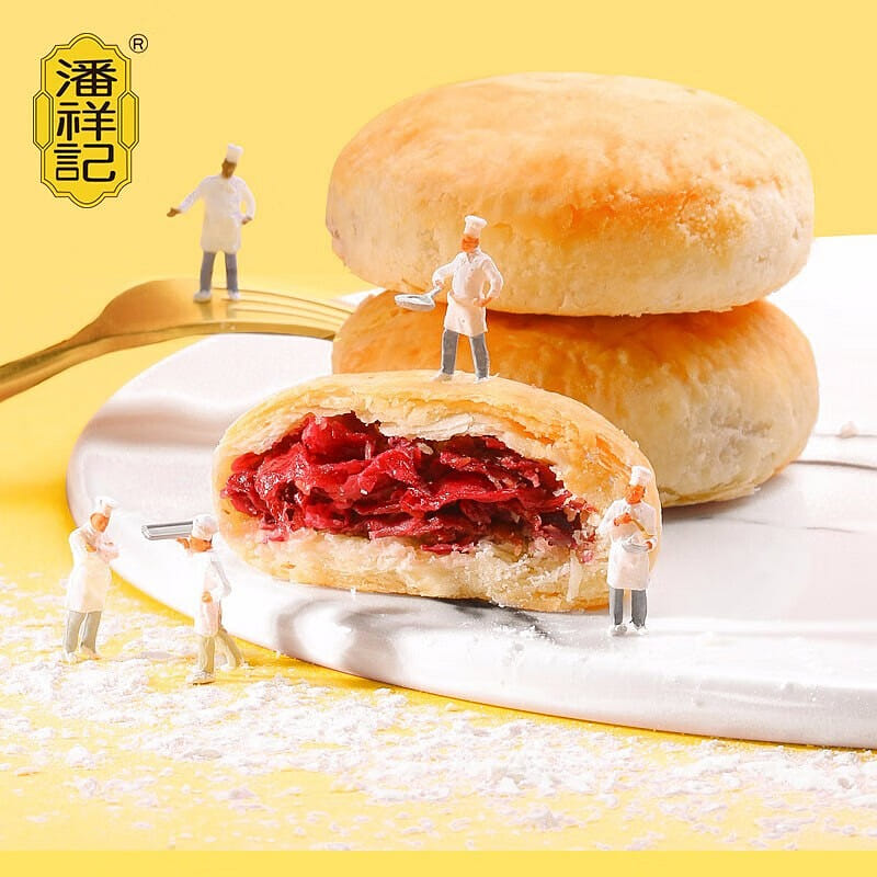 Pan Xiangji Rose Flower Cake 16 Rose Cakes 400 그램