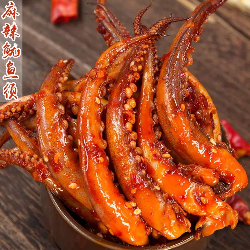 Sichuan Spicy Squid Beard 1 Bag 120 그램