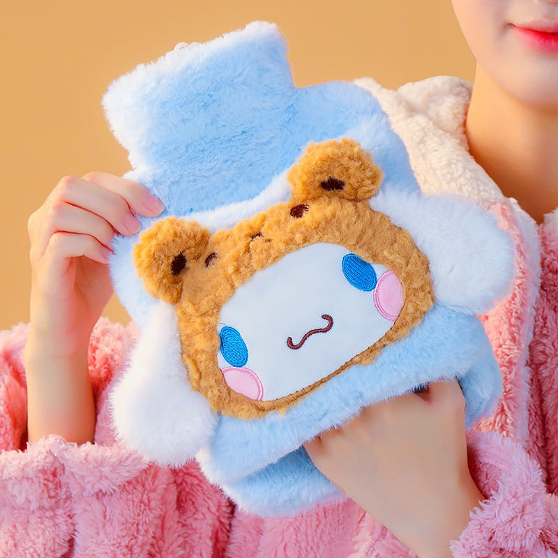Sanrio PVC Hot Water Bottle Large Size Hot Water Bag 1000ml Cinnamorollrol 1 개