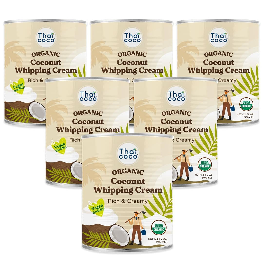 Organic Coconut Whipping Cream Dairy Free-6pk 13.5 fl.oz
