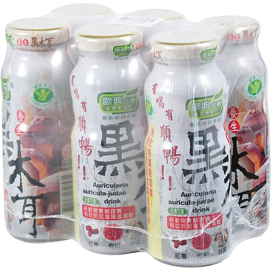 weee_beverages_欧典生机 养生黑木耳6瓶装 180 罐