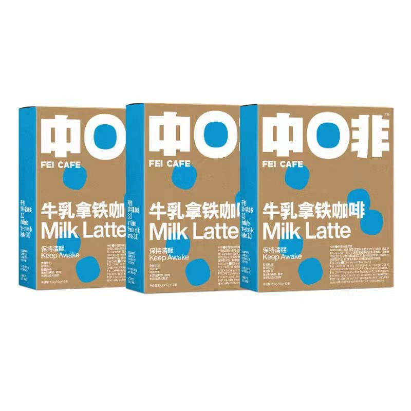 Zhong Fei Milk latte 150g*1 box 150 그램