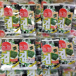 2 packs of 16g Nong Heng Rock braised Korean seaweed 32 g