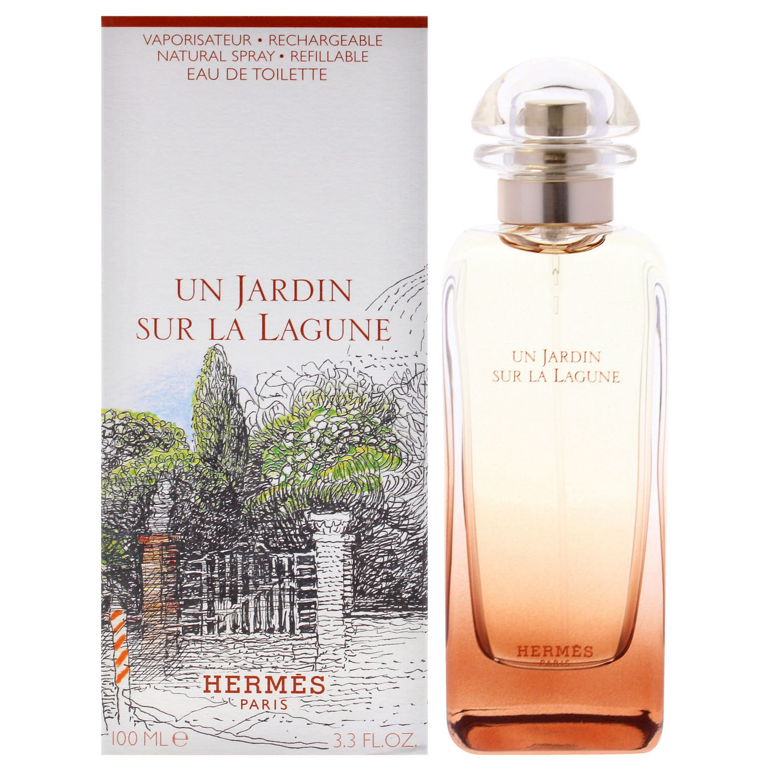 Un Jardin Sur La Lagune by Hermes for Unisex - 3.3 oz