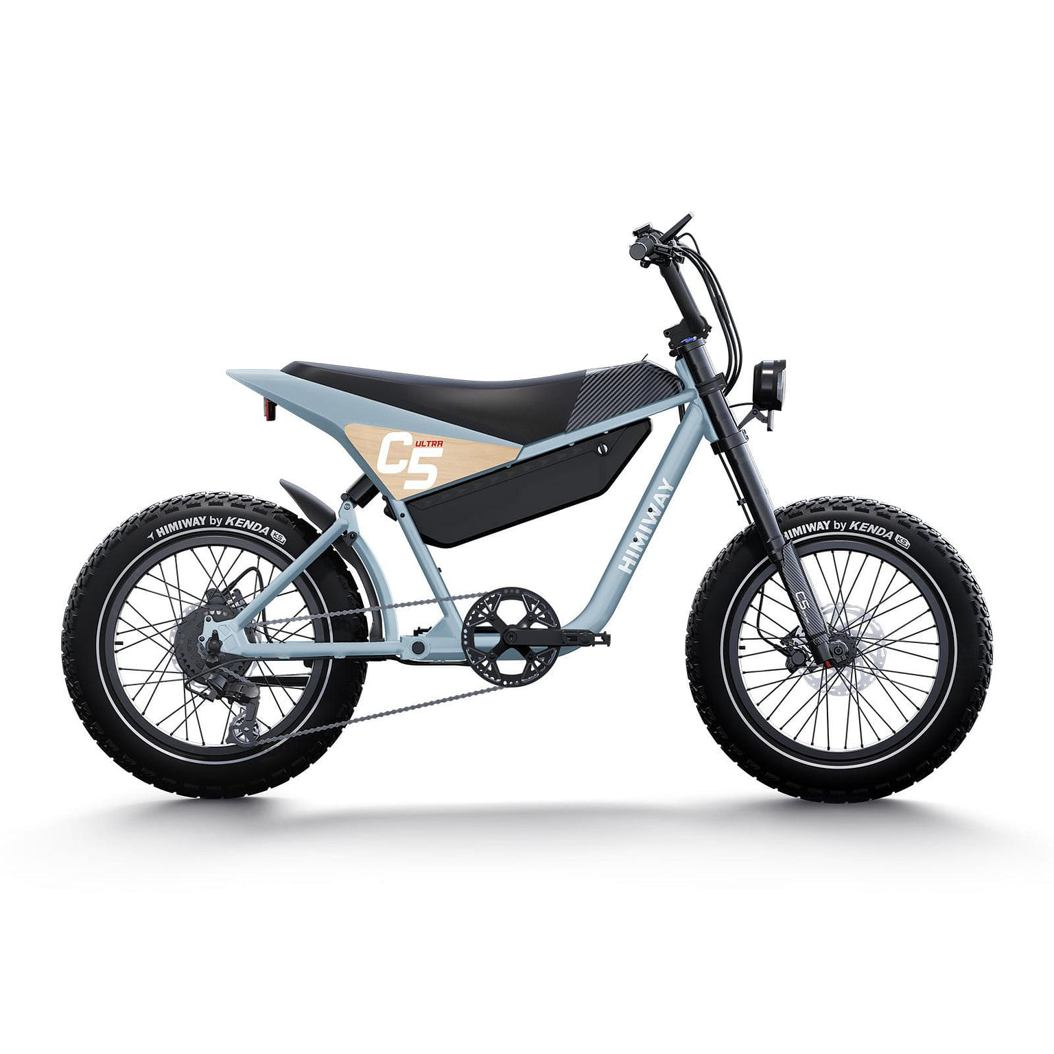 Himiway C5 | Electric Motorbike Ultra / Bluish Gray 1 ส่วน
