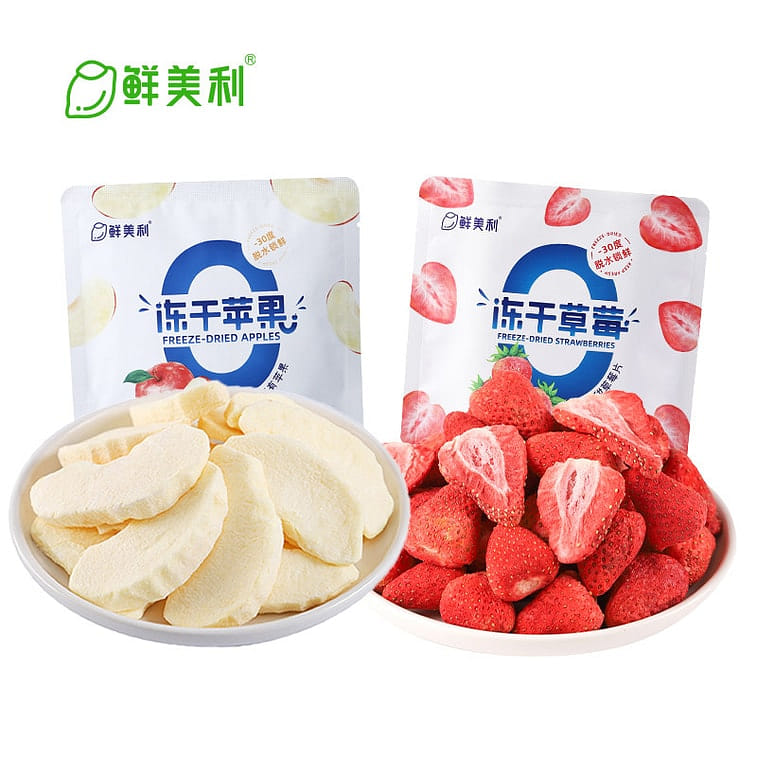 Freeze-Dried Strawberry 16g + Freeze-Dried 10g 2 bottle