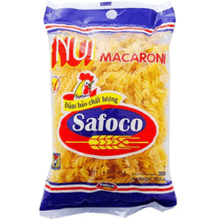 Safoco Brand Egg Macaroni Spiral Shaped 10.6 oz 1 each