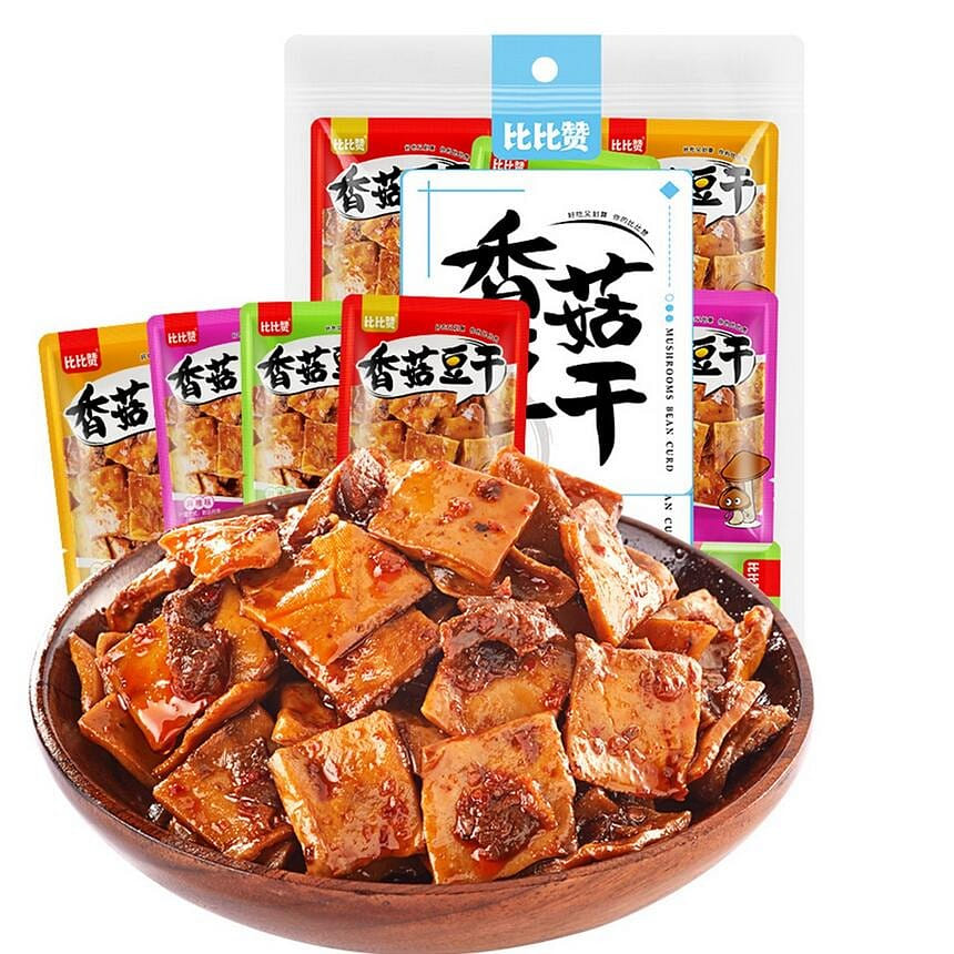 Bibizan Mushroom Dried Tofu Spicy Strips 250g 250 hộp