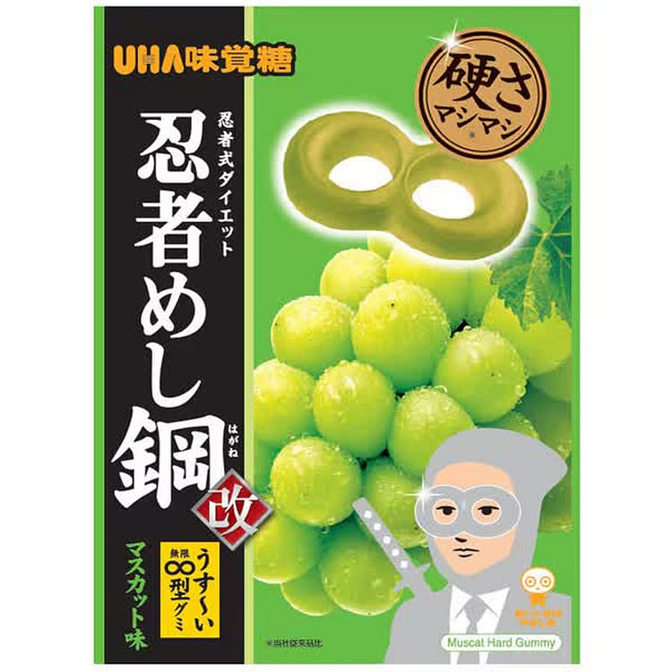 Get UHA Mikakuto Ninja Meshi Steel Muscat Flavor 45g Delivered