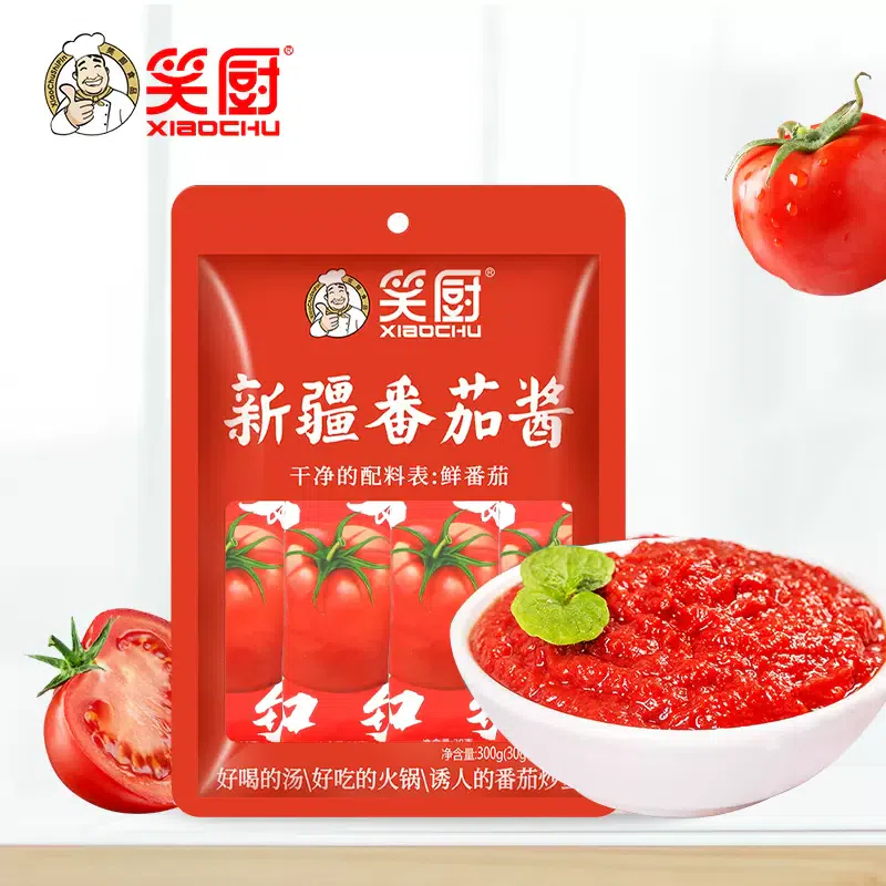 番茄酱30g*10包/袋 儿童无添加无糖精零0脂肪 300 克