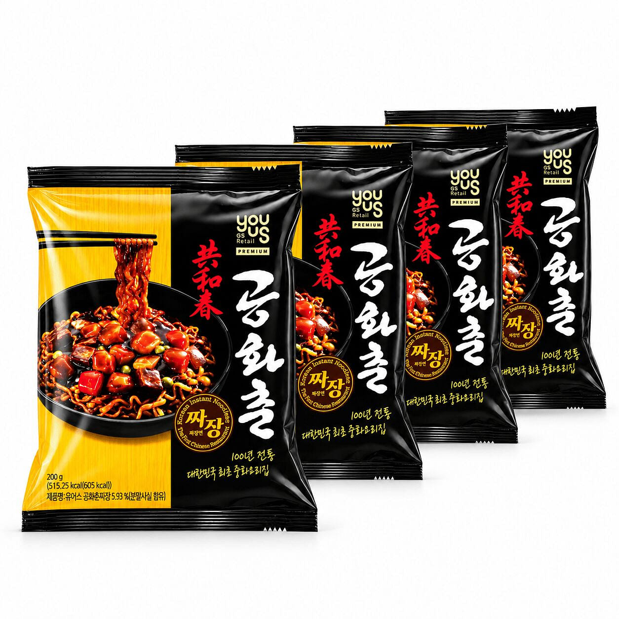 공화춘 짜장면 4개입 1 pack