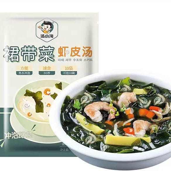 Wakame shrimp skin soup 45g*1 bag 45 กรัม