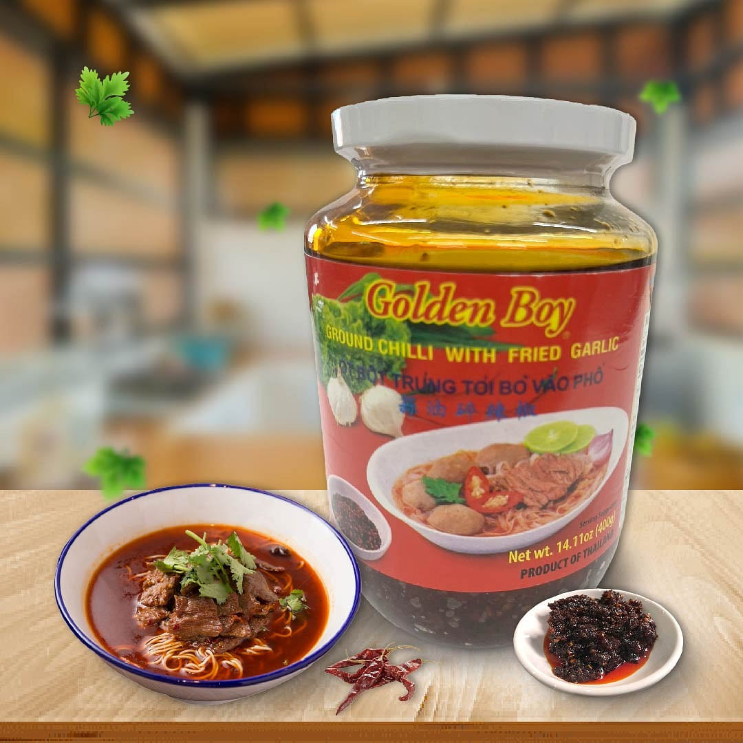 Ground Chili with Fried Garlic 14.11 온스