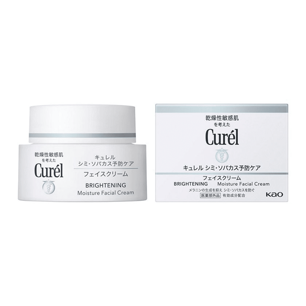 Kao Curel Brightening Moisture Facial Cream 40g 1 each
