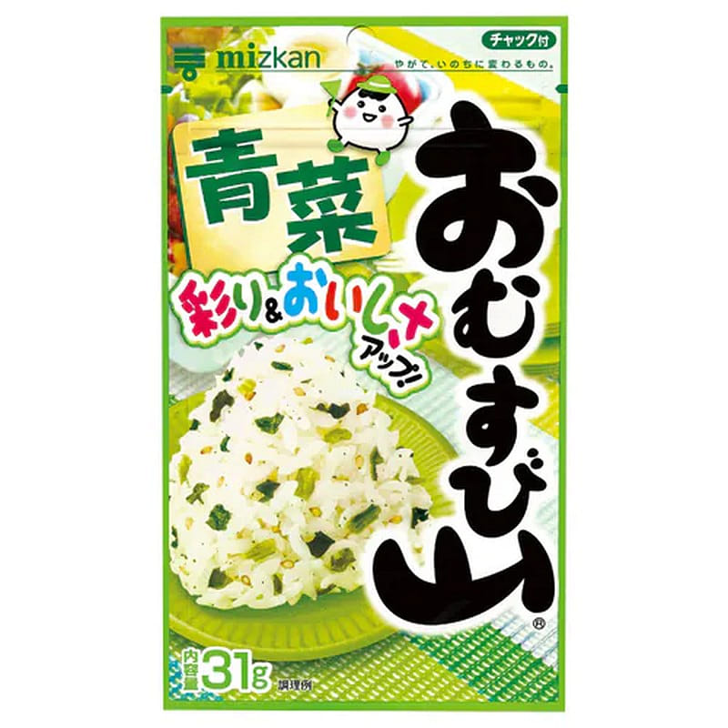 Mizkan Rice Ball Mountain Green Vegetables 31g 1 개