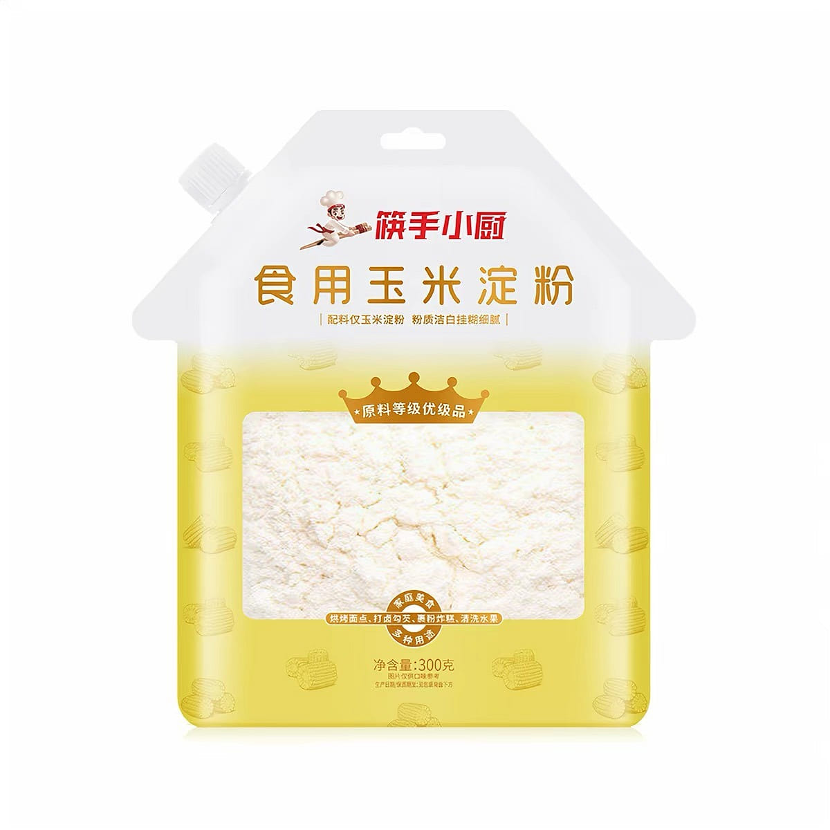 Edible corn starch.Baking Ingredients 300 g
