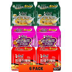 Master Kong Instant Noodles Combo Pack 3-flavor 106 g