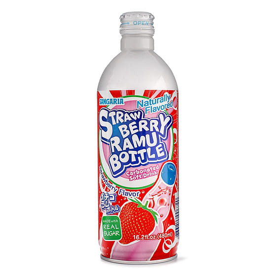 weee_beverages_Sangaria Ramune Soda Strawberry Flavor 480 ml