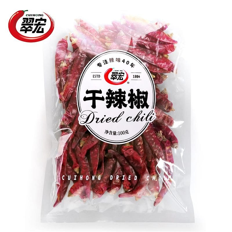 1 bag of dried chili peppers 100 g