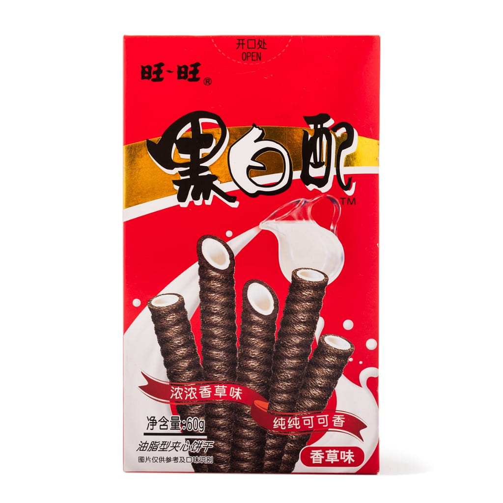 Want-Want Biscuit Roll Vanilla Flavor 60 g*24 pack