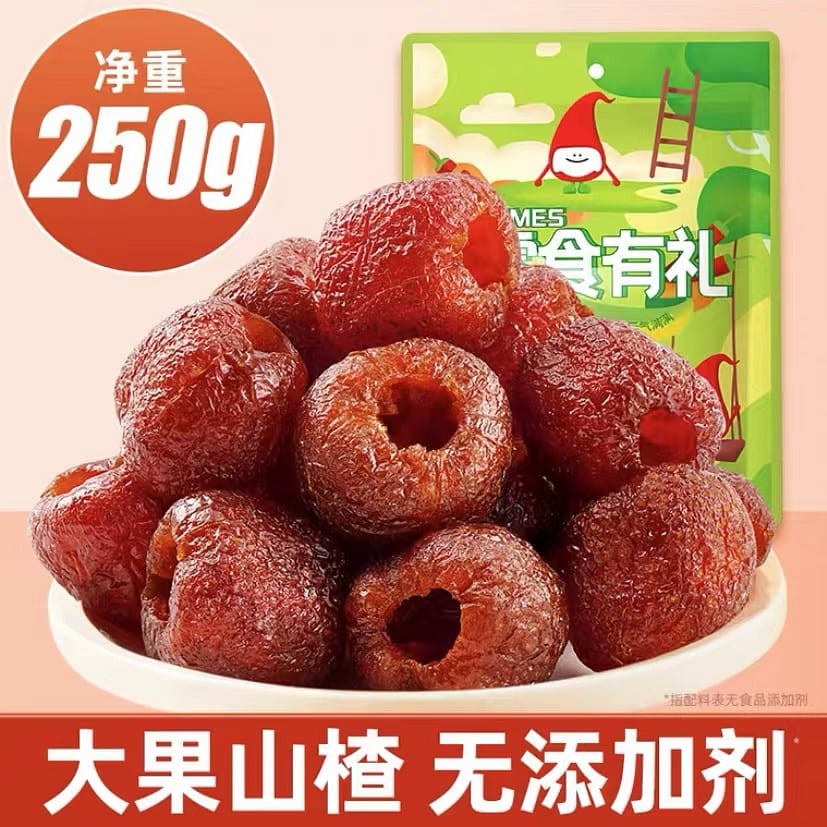 Dried Hawthorn, Dried Fruits, Netflix Snacks 250 g