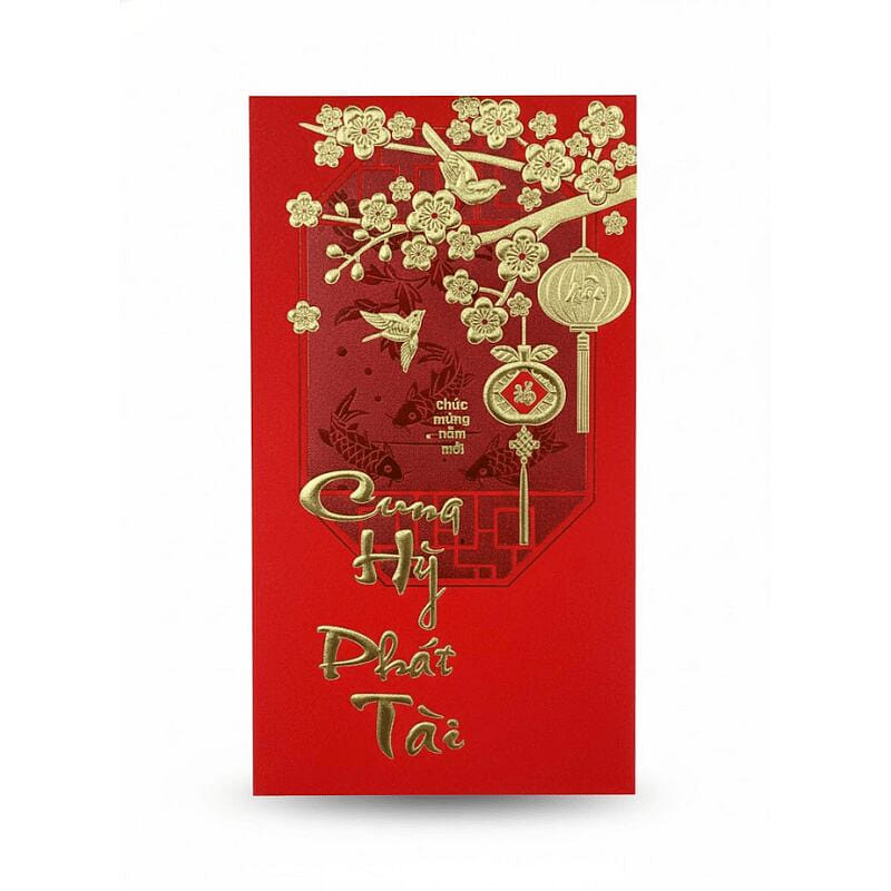 New Year Red Envelopes - Design 9 1 each