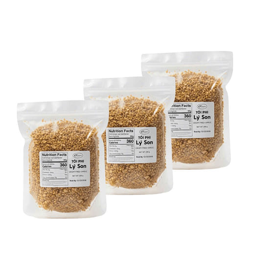 weee_dried_[ CT Choice ] Ly Son Garlic Fried 3 Jars 8.8 oz