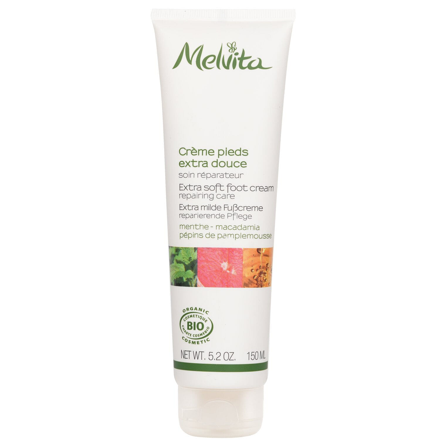 Melvita Extra soft and nourishing foot cream 150ml/5oz 150 ml