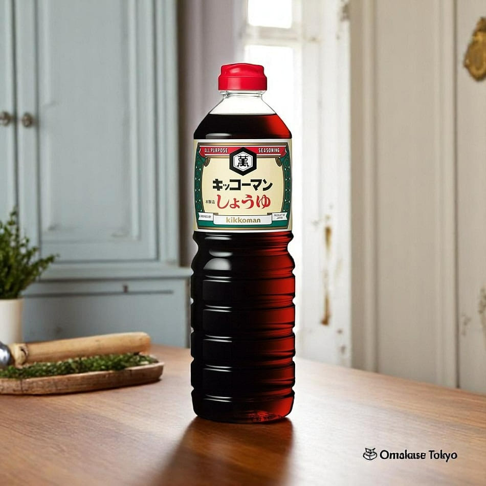 Kikkoman Japanese Dark Soy Sauce 1L 1200 그램