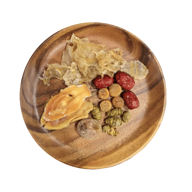 Dried scallops with fish maw beauty and health soup Mixed 128 g