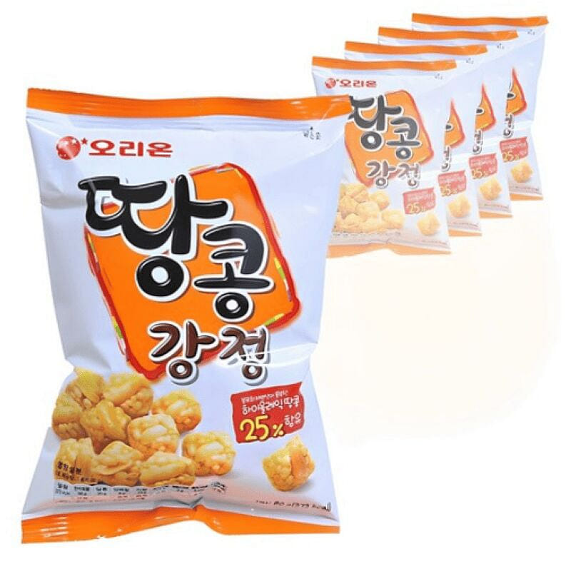 Peanut Gangjeong 80g, 5 pieces 400 グラム