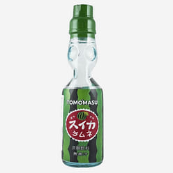 Tomomasu Watermelon Cider Marble Ramune Soda 6.76 fl.oz