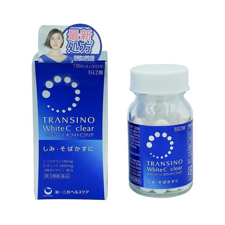 DAIICHI-SANKYO DAIICHI-SANKY Transino White C clear 120tablets/ 1 병