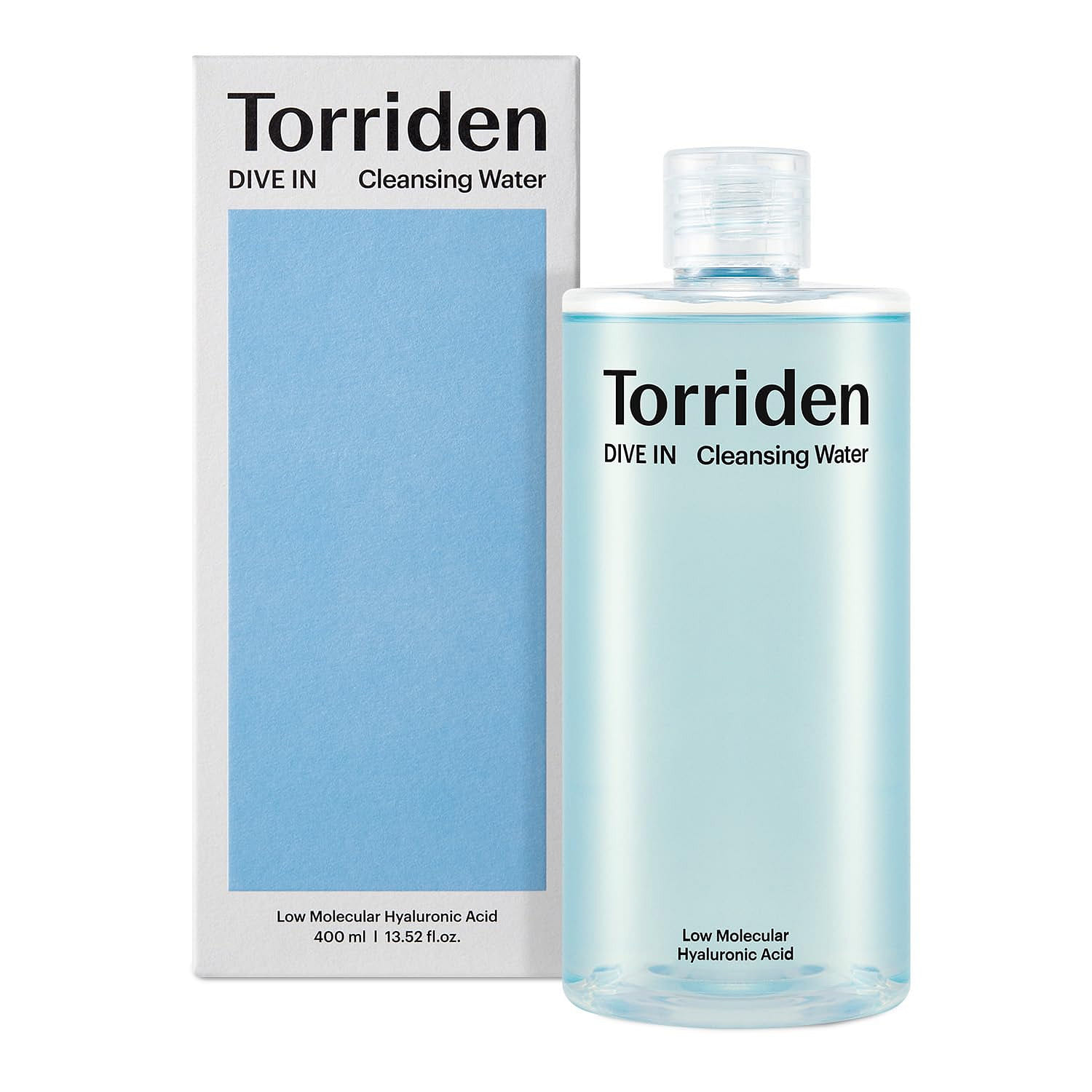 Torriden DIVE IN Low Molecular Hyaluronic Acid Cleansing Water 400 มิลลิลิตร