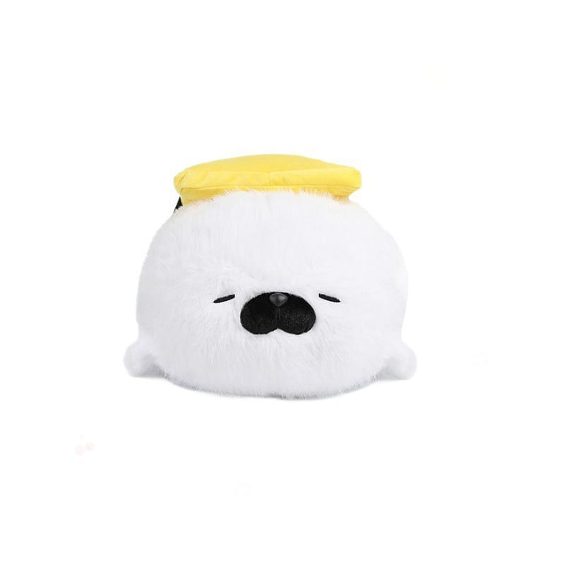 Cartoon Sushi Seal Doll Sea Otter Pendant - White 1 count