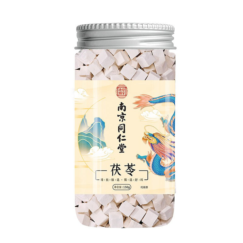 Nanjing Tongrentang Poria Cocos Diced Poria Cocos Large Grain 150g/can 150 그램